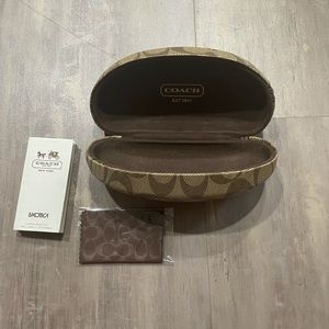 Coach Eyeglass Case NWOT